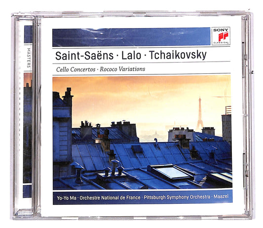 EBOND Yo-Yo Ma - Saint-Saens Lalo Tchaikovsky Cello Concertos CD CD113318