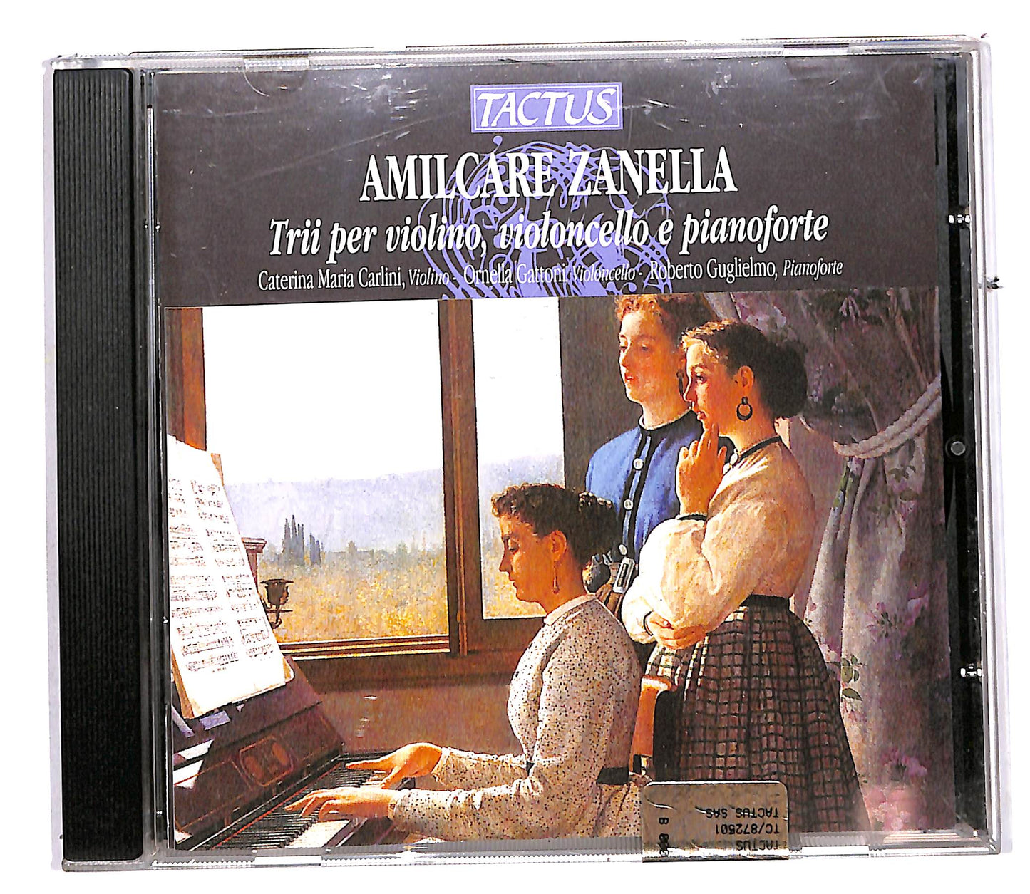 EBOND Amilcare Zanella - Trii Per Violino, Violoncello E Pianoforte CD CD113330
