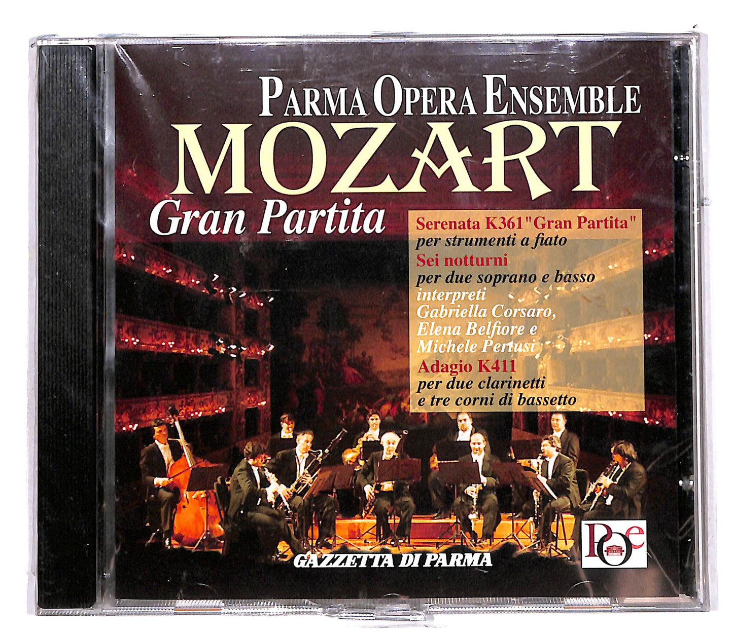 EBOND Mozart Parma Opera Ensemble - Gran Partita EDITORIALE CD CD113331