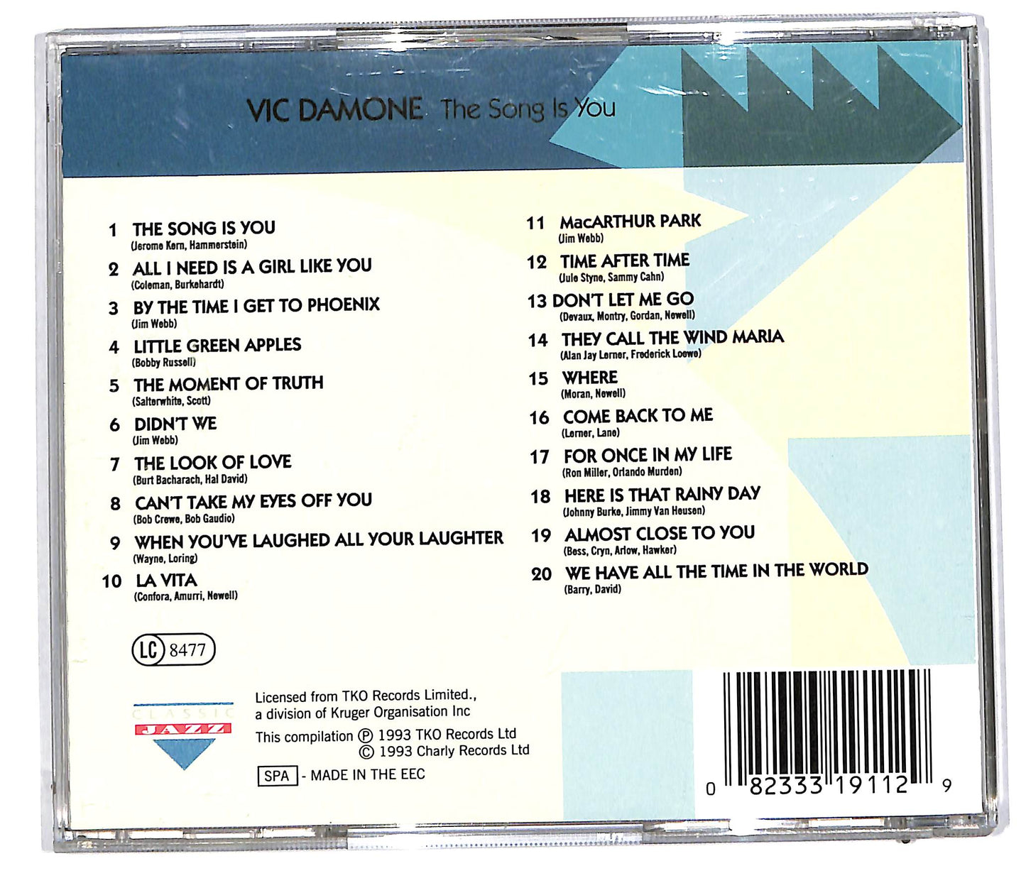 EBOND Vic Damone - The Song Is You CD CD113403