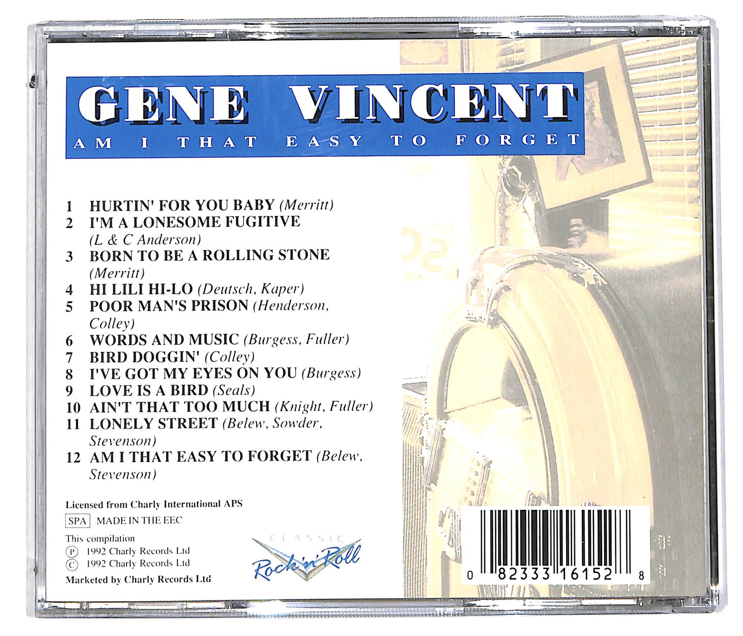EBOND Gene Vincent - Am I That Easy To Forget CD CD113410