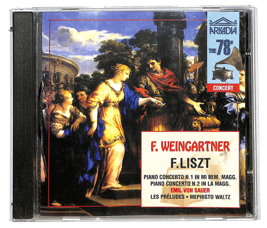 EBOND Felix Weingartner - F. liszt - piano concerto 1 - 2 CD CD113417