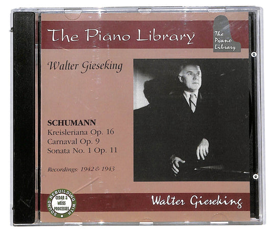 EBOND Walter Gieseking , Schumann - Kreisleriana Op. 16 / Carnaval Op. 9 / Sonata For Piano No. 1 Op. 11 CD CD113424
