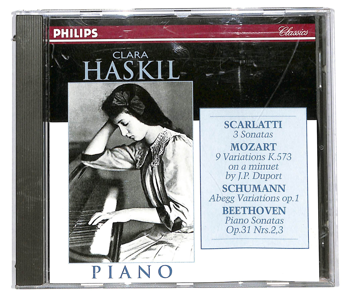 EBOND Clara Haskil - Scarlatti Mozart Schumann Beethoven CD CD113429