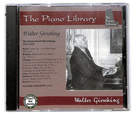 EBOND Walter Gieseking - the Homochord Recording CD CD113439