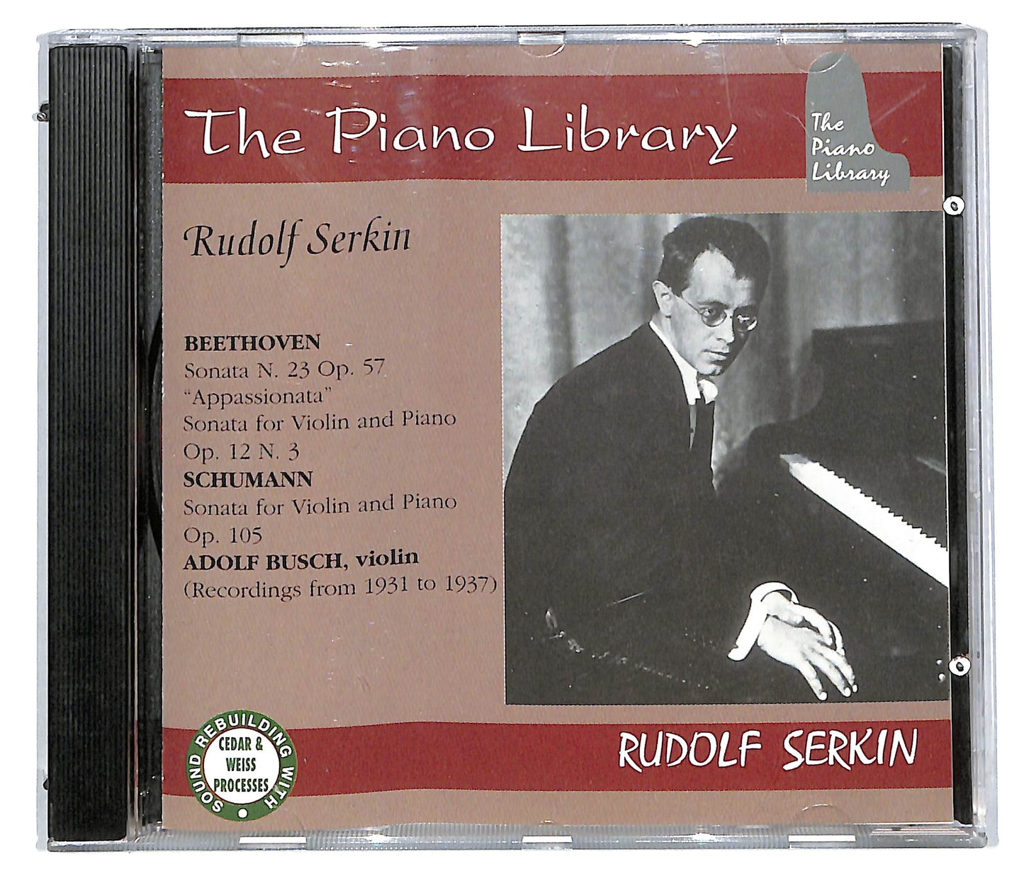 EBOND Rudolf Serkin - the piano library CD CD113446