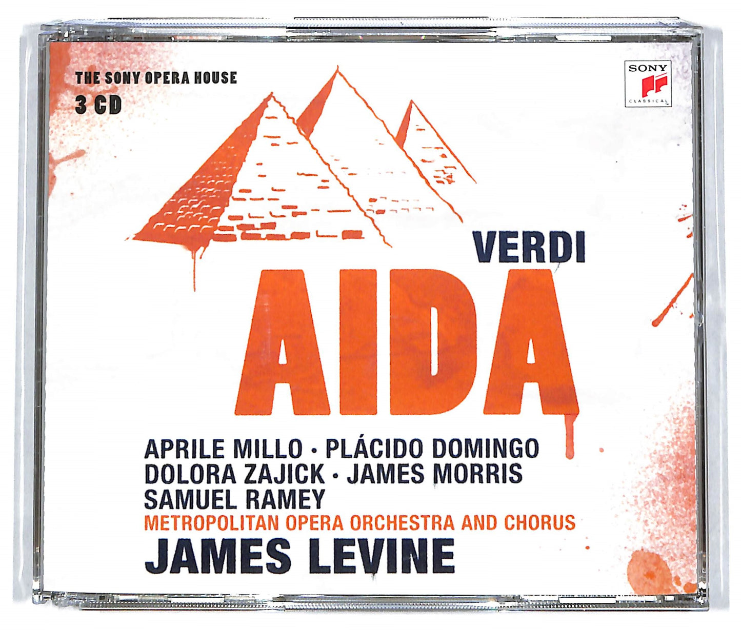 EBOND Verdi / Aprile Millo • Placido Domingo • Dolora Zajick • James Morris (5) • Samuel Ramey • Metropolitan Opera Orchestra And Chorus • James Levine (2) - Aida CD CD113452