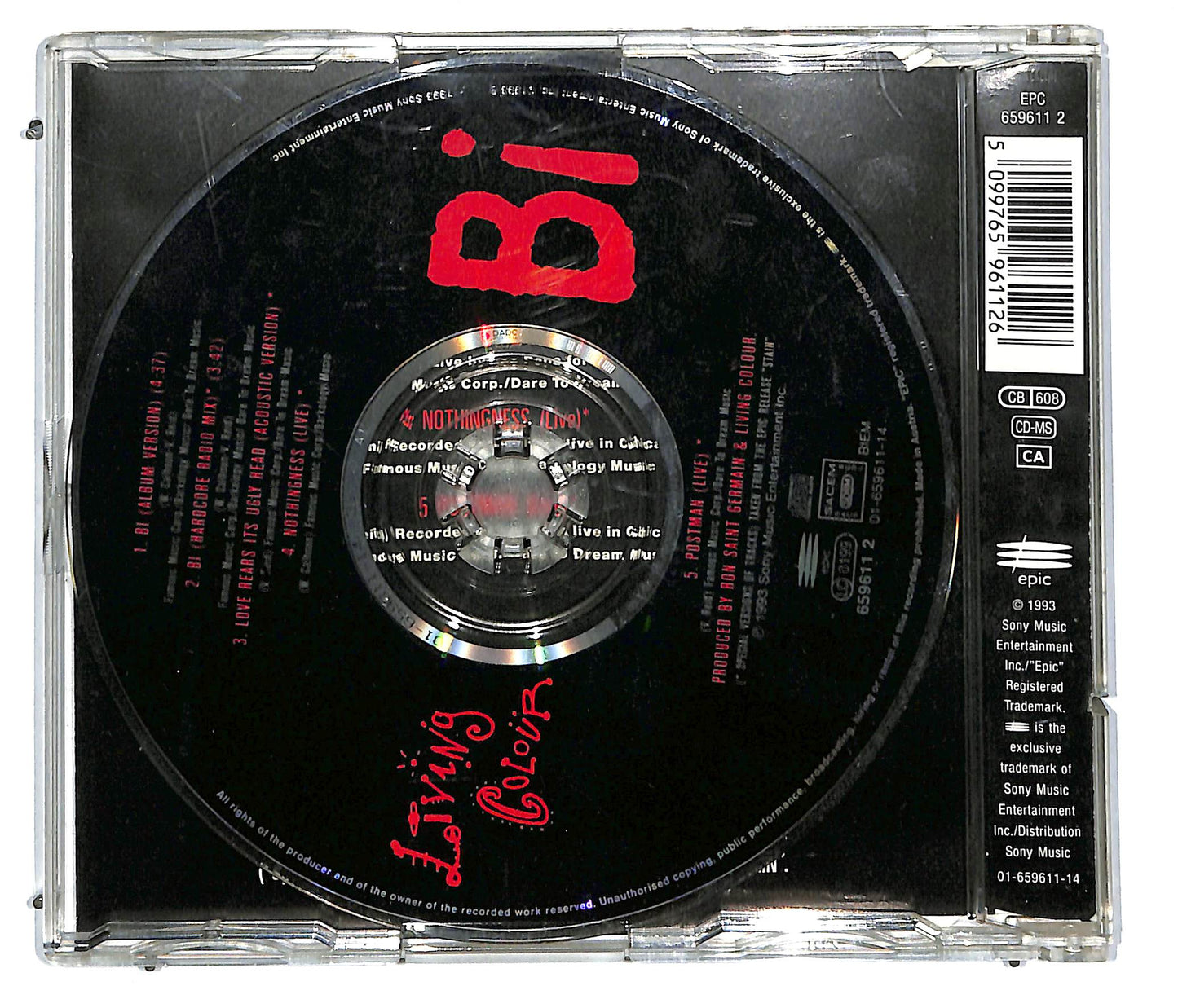 EBOND Living Colour - Bi CD CD113459