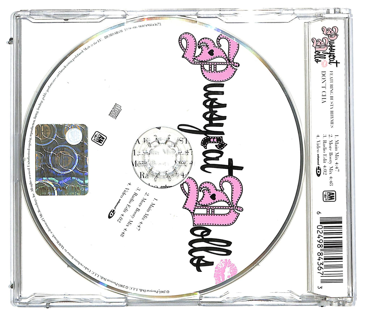 EBOND Pussycat Dolls Featuring Busta Rhymes - Don't Cha CD CD113523