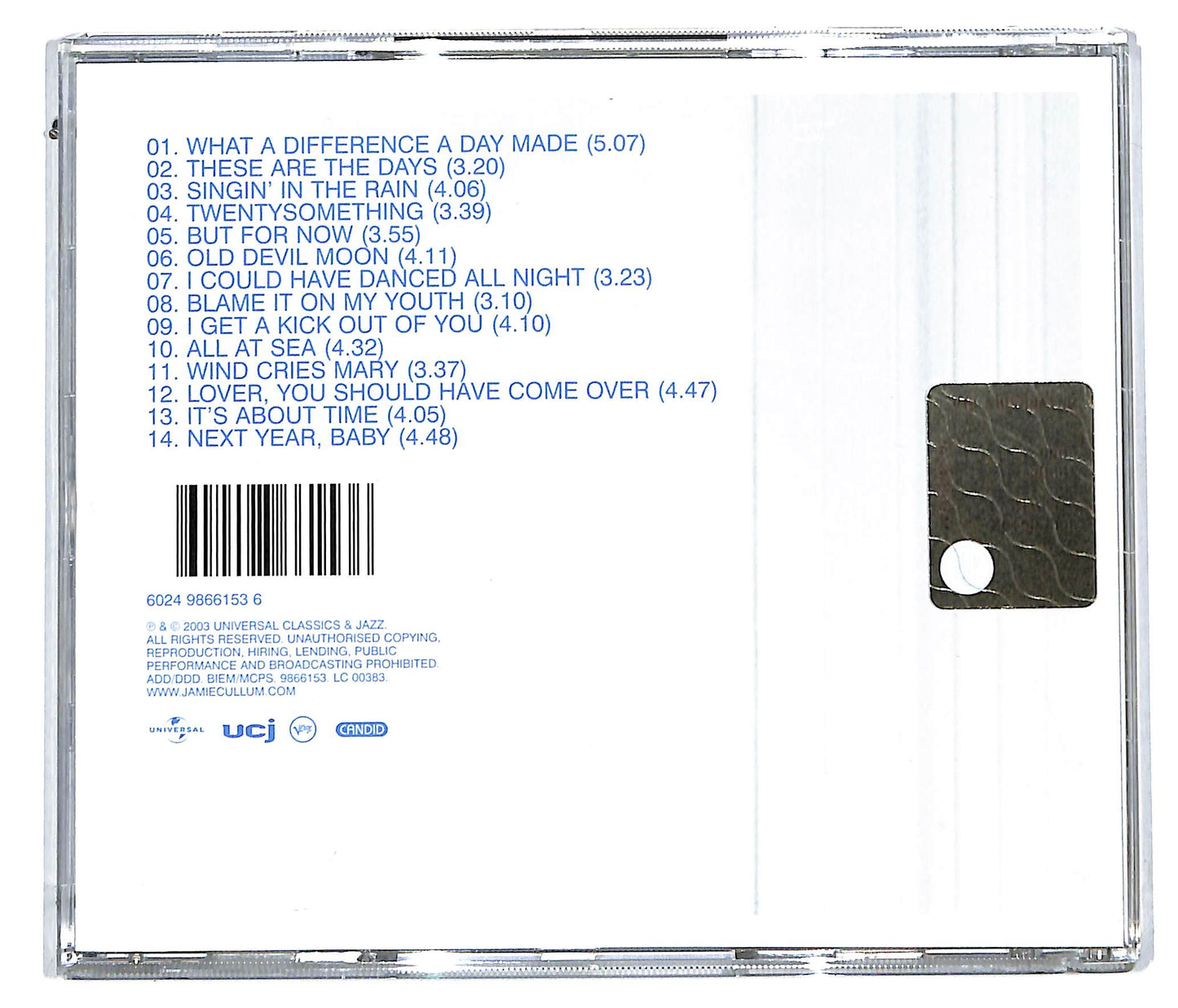 EBOND Jamie Cullum - Twentysomething CD CD113537