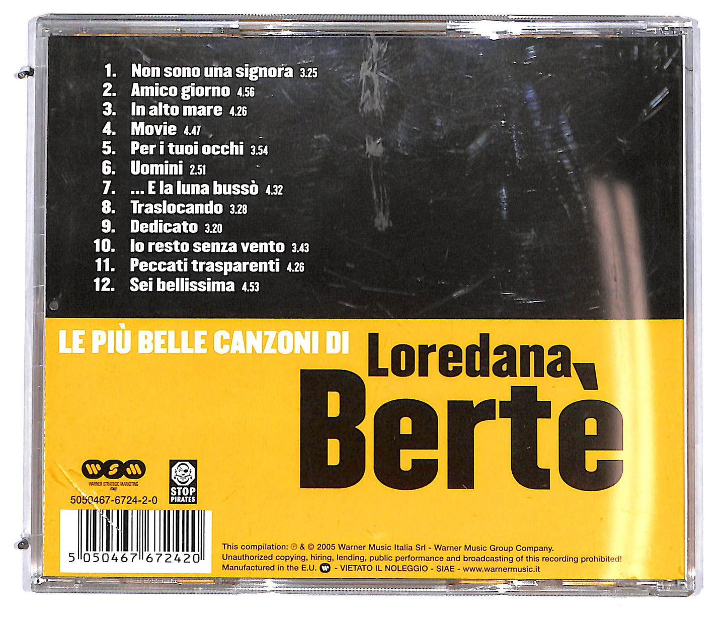 EBOND Loredana Berte - Le Piu Belle Canzoni Di Loredana Berte CD CD113635