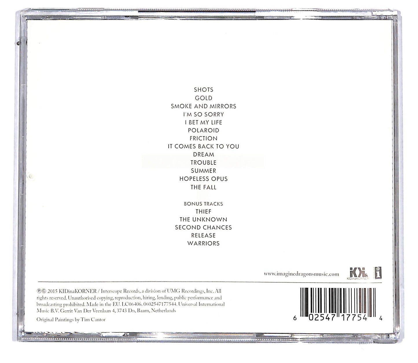 EBOND Imagine Dragons - Smoke + Mirrors CD CD113658