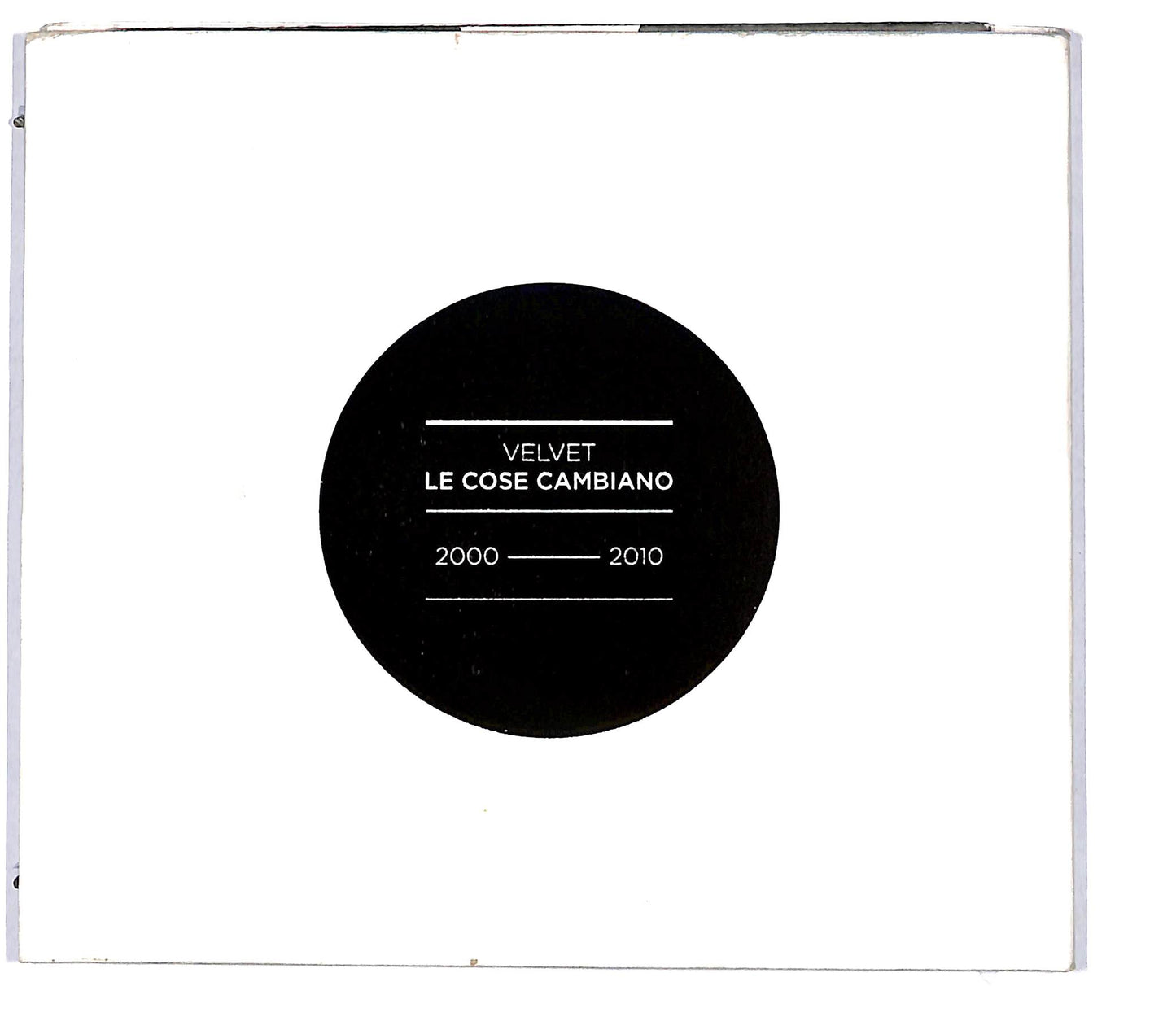 EBOND Velvet - Le Cose Cambiano 2000 - 2010 DIGIPACK CD CD113661