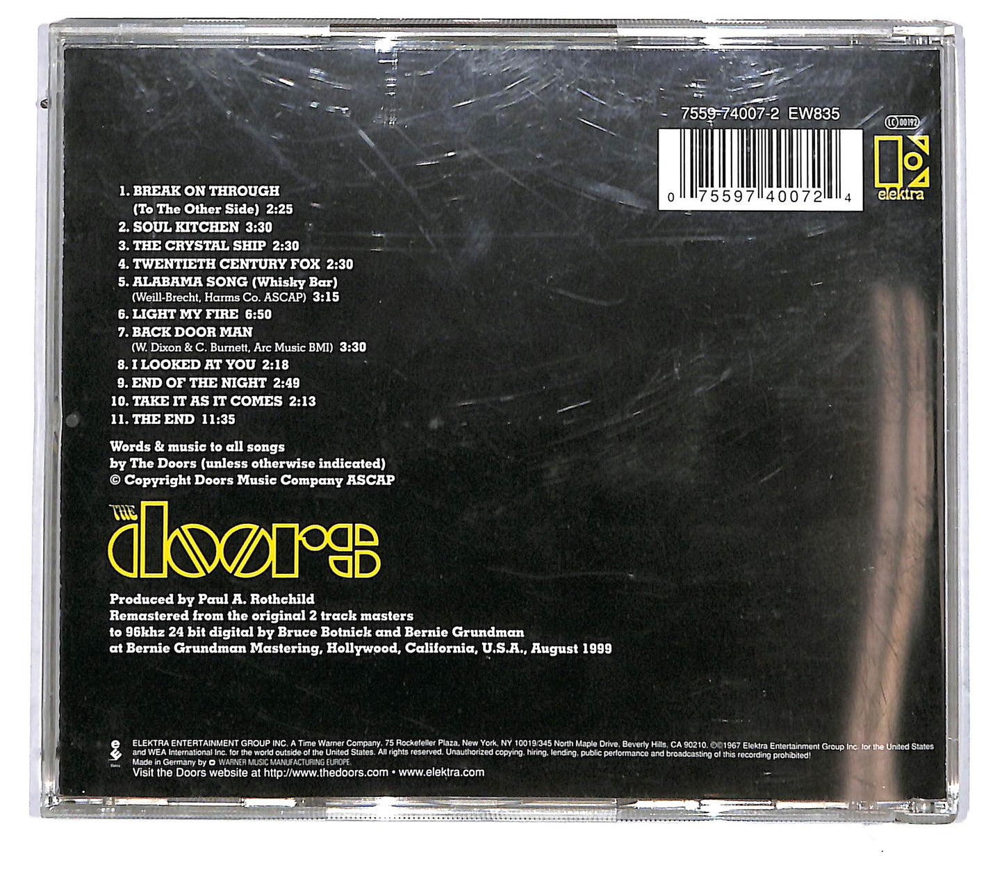 EBOND The Doors - The Doors CD CD113701
