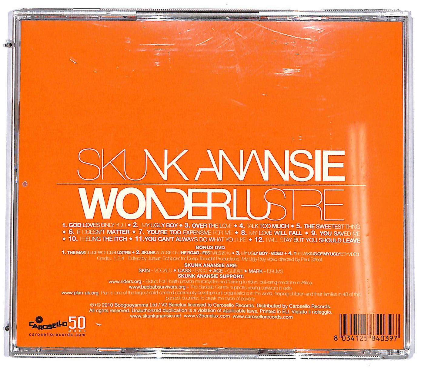 EBOND Skunk Anansie - Wonderlustre + DVD CD CD113718