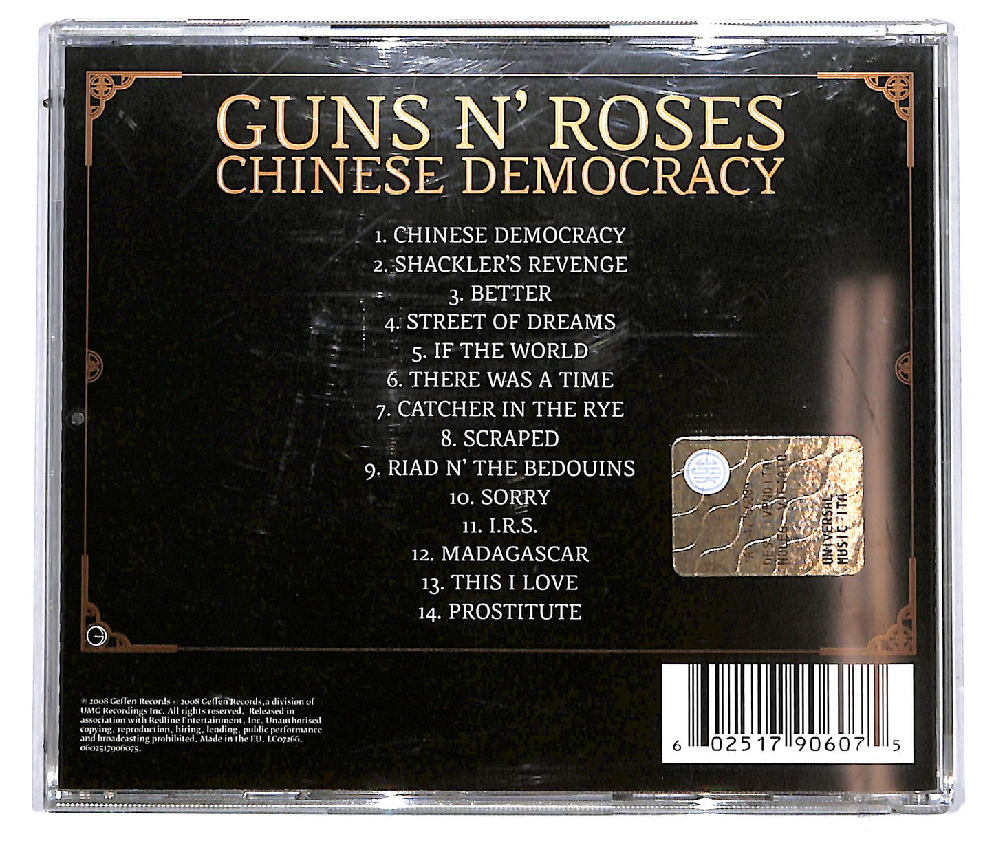 EBOND Guns N' Roses - Chinese Democracy CD CD113726