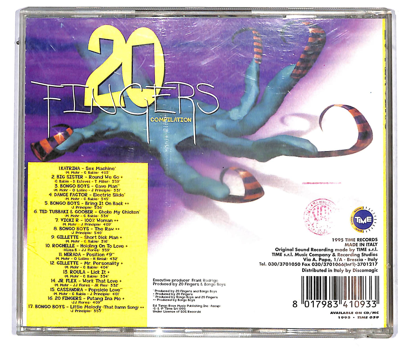 EBOND Various - 20 Fingers Compilation CD CD113730