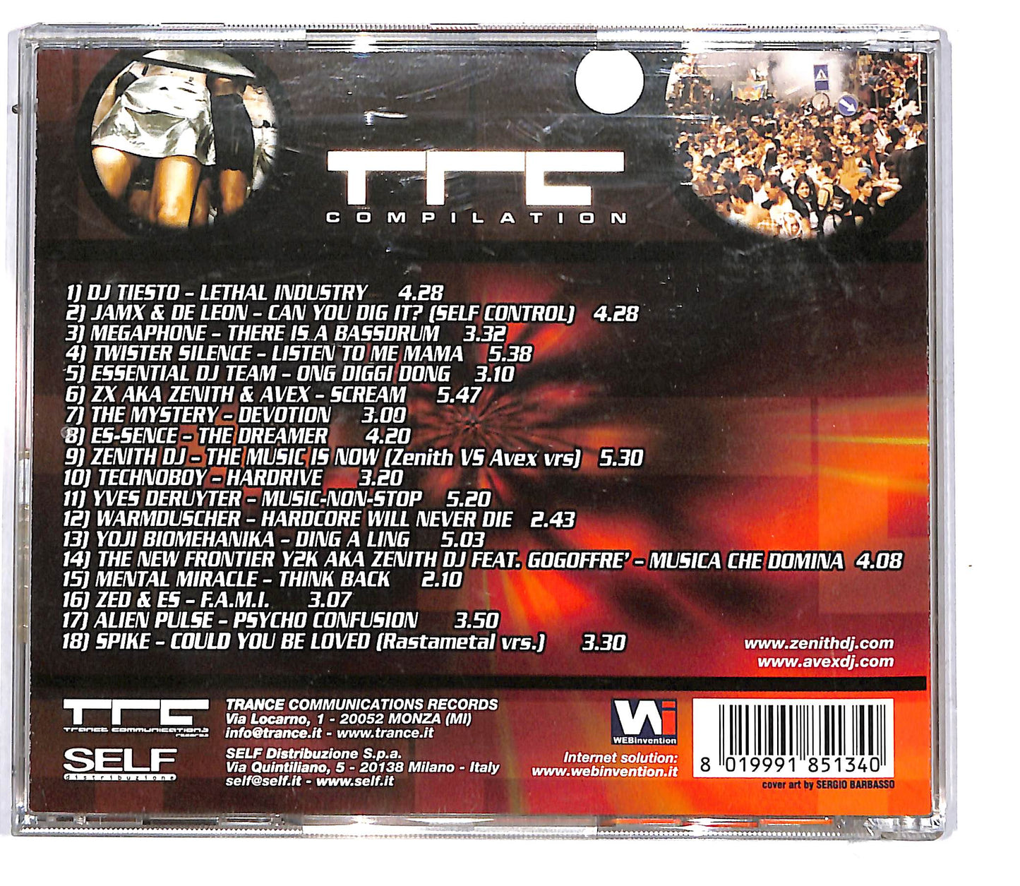 EBOND Zenith DJ - TRC Compilation CD CD113745