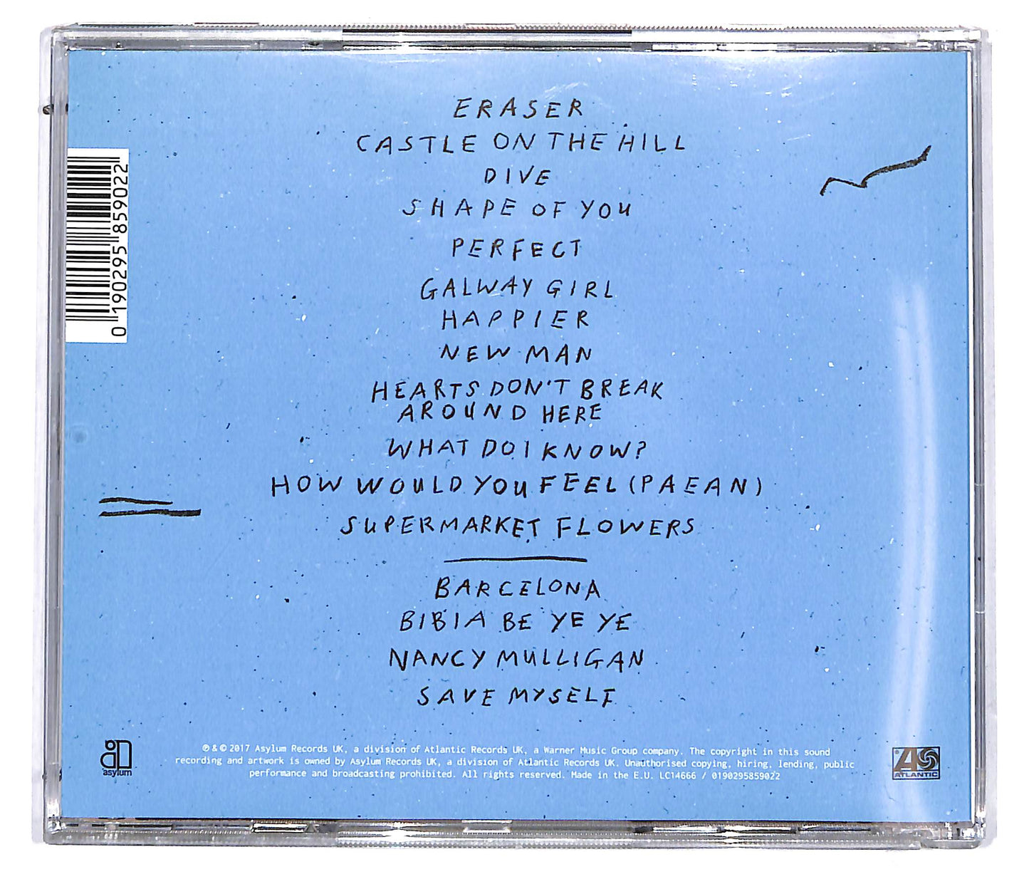 EBOND Ed Sheeran - ÷ (Divide) CD CD113755