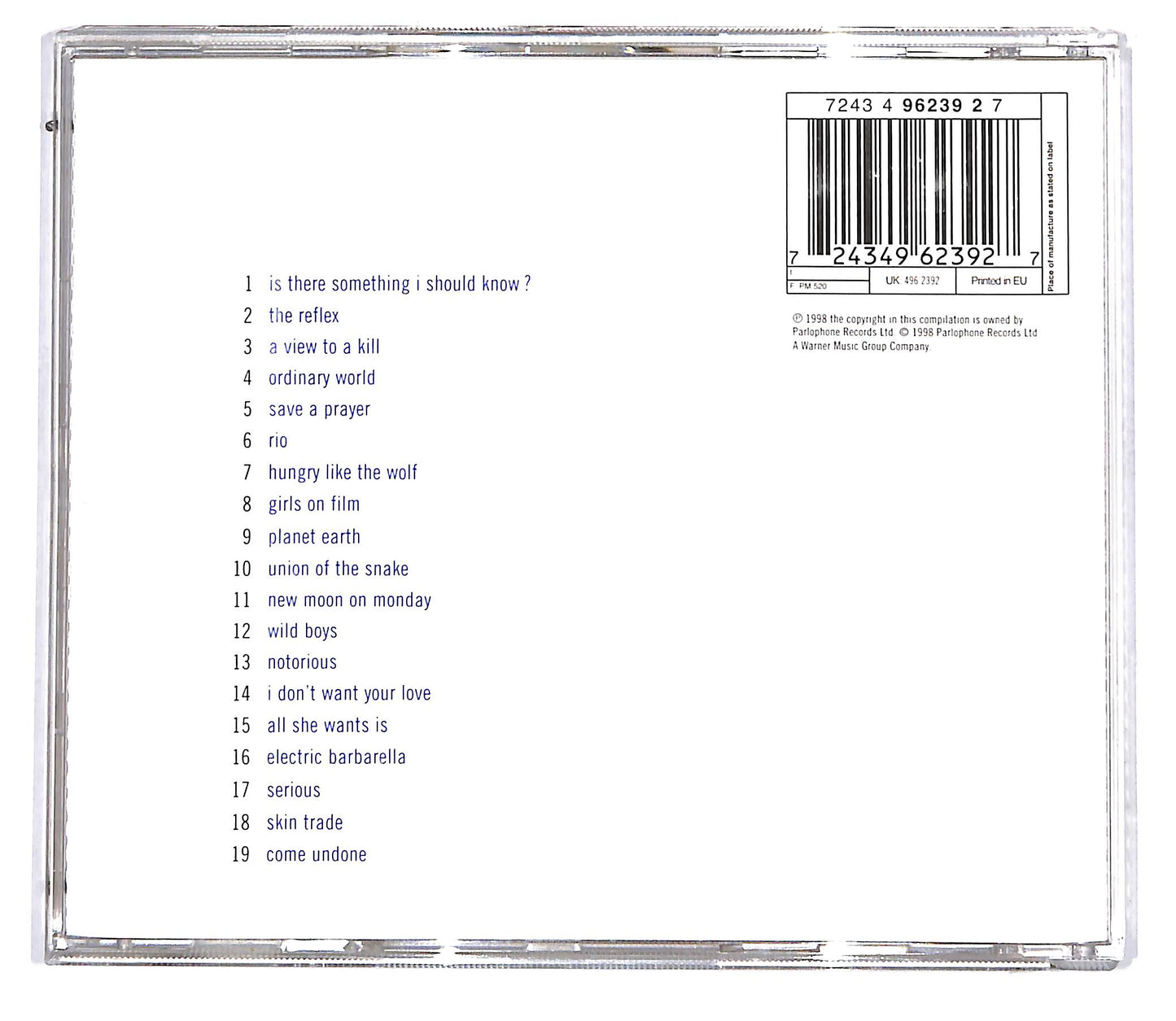 EBOND Duran Duran - Greatest CD CD113764
