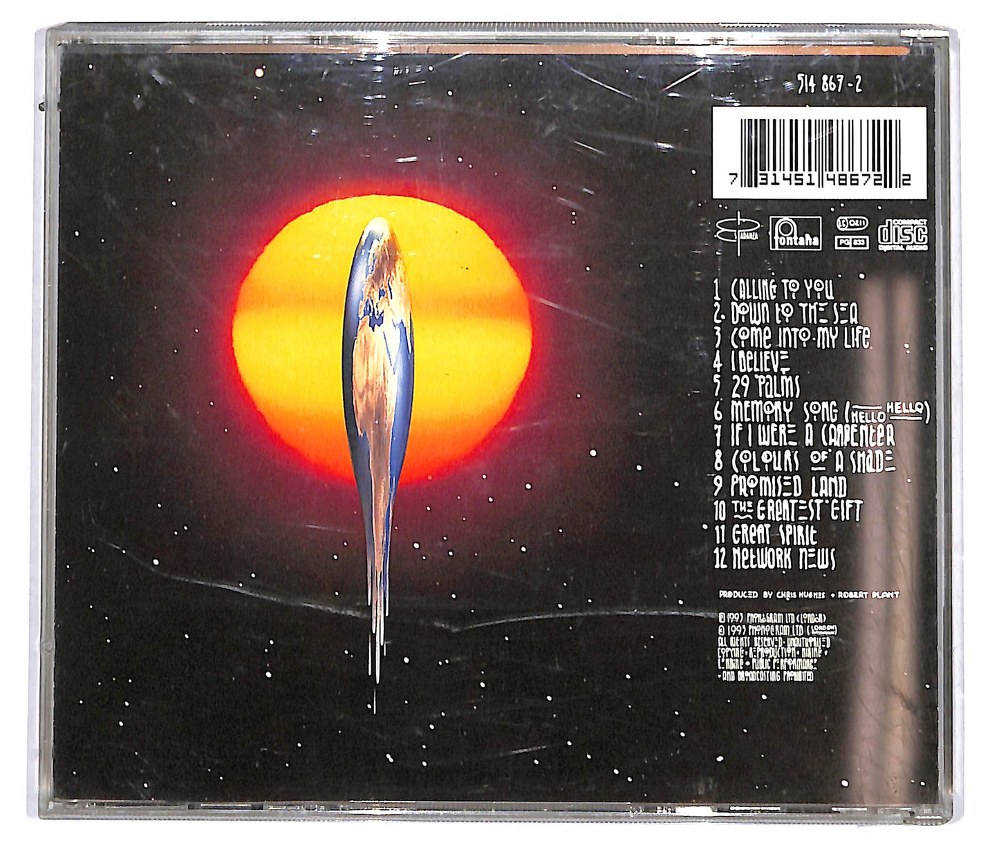 EBOND Robert Plant - Fate Of Nations CD CD113810
