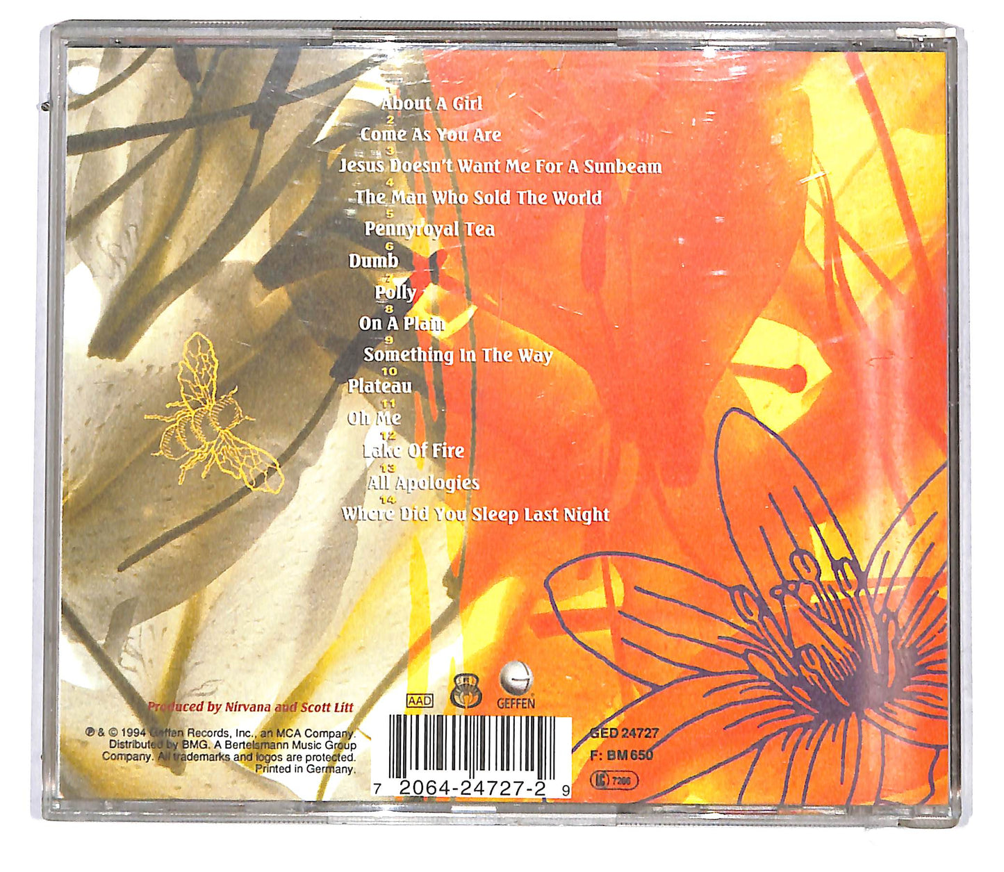 EBOND Nirvana - MTV Unplugged In New York CD CD113823