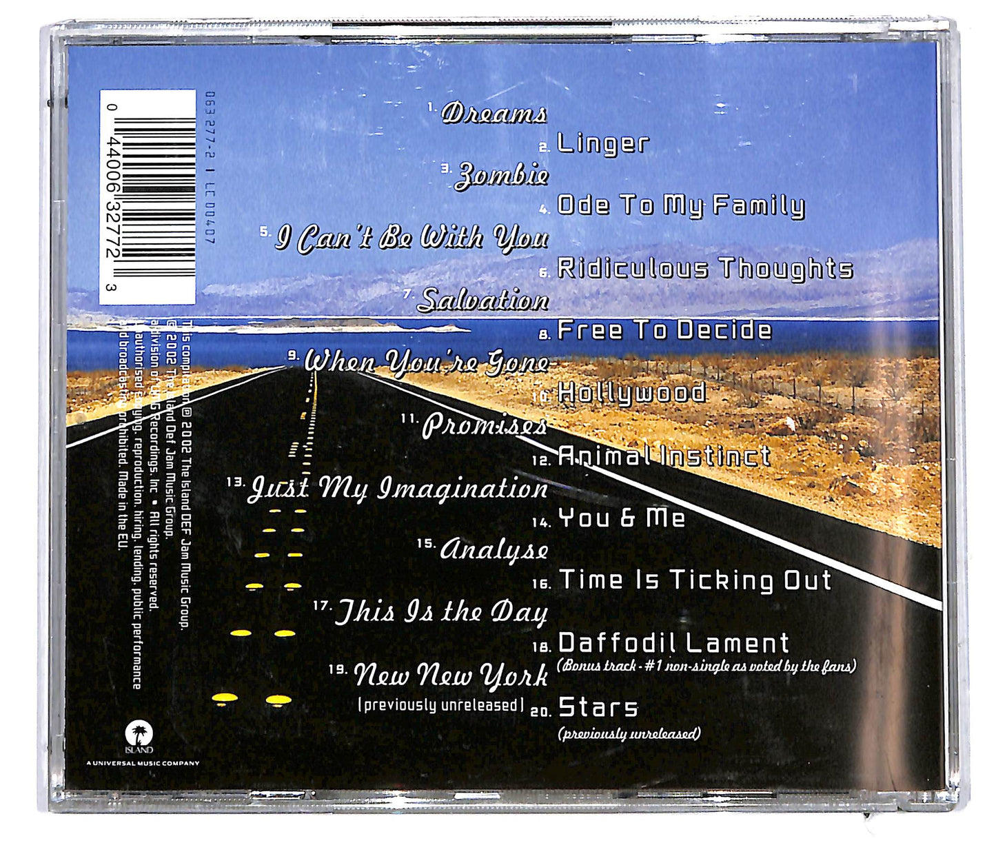 EBOND The Cranberries - Stars (The Best Of 1992-2002) CD CD113928