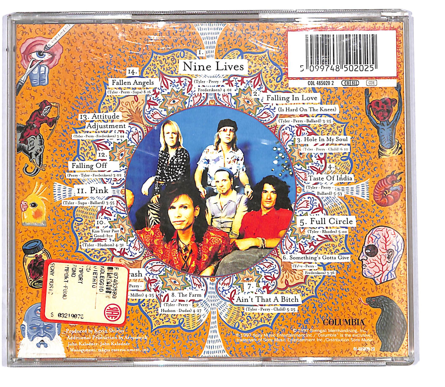 EBOND Aerosmith - Nine Lives CD CD113940