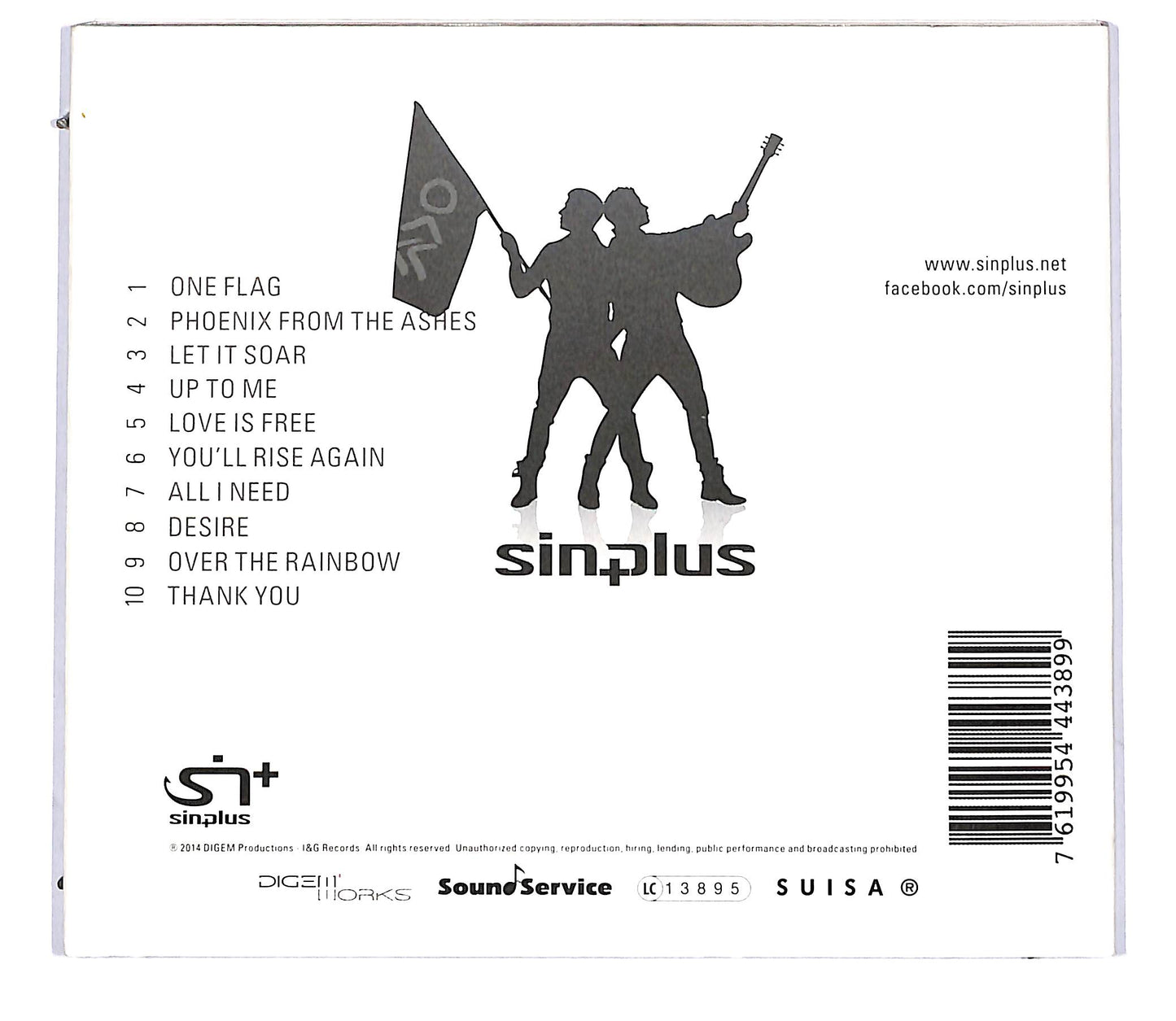 EBOND Sinplus - Up To Me DIGIPACK CD CD113952