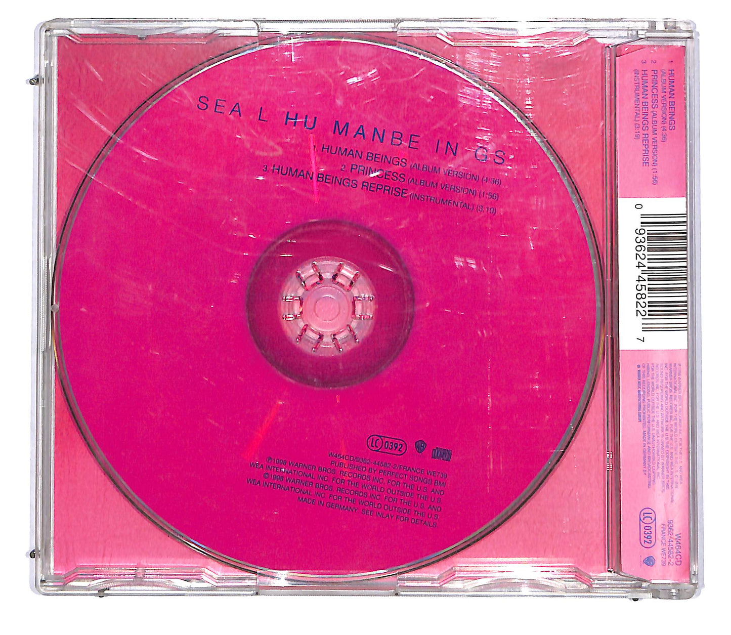 EBOND Seal - Human Beings CD CD114028