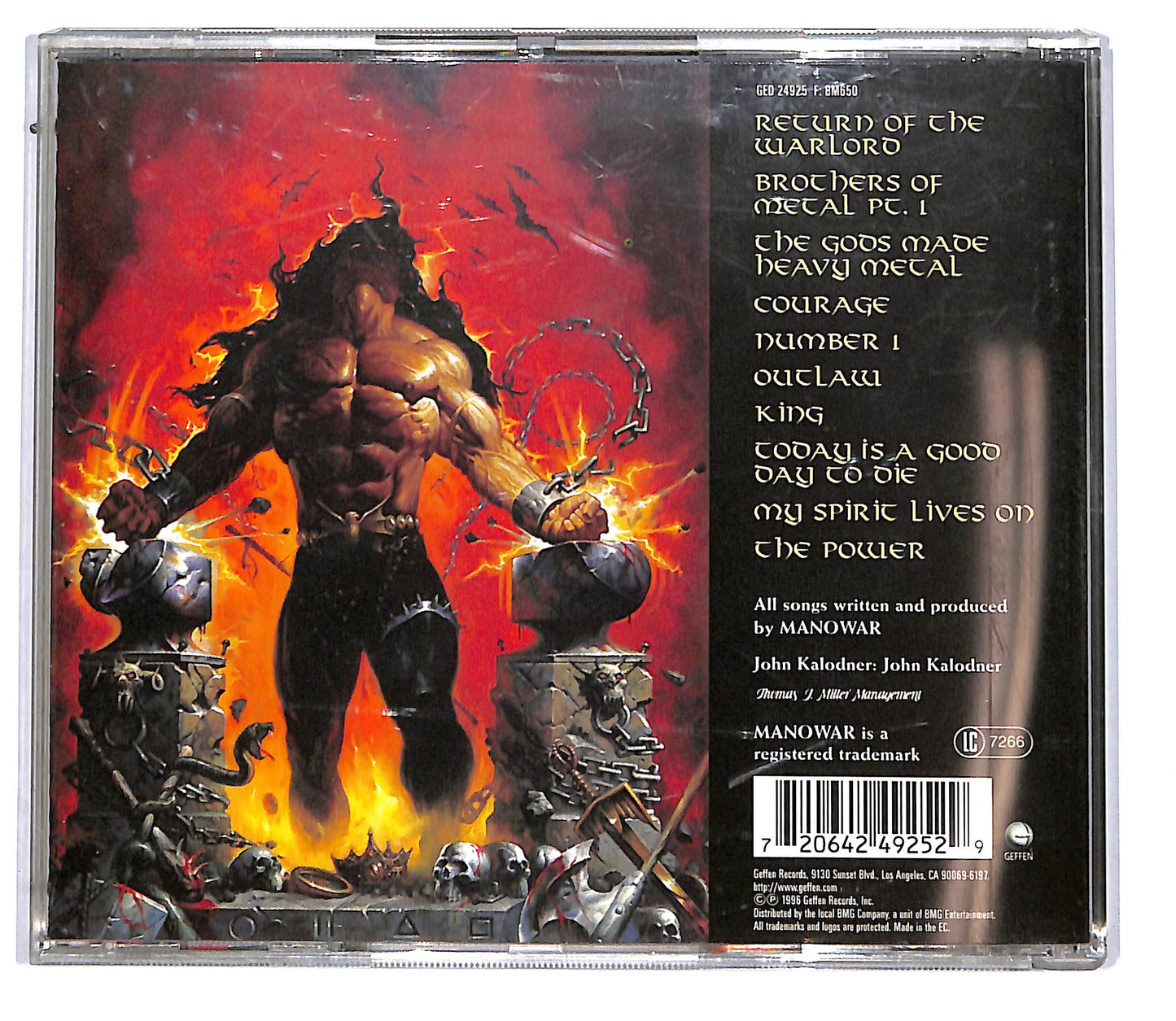 EBOND Manowar - Louder Than Hell CD CD114046