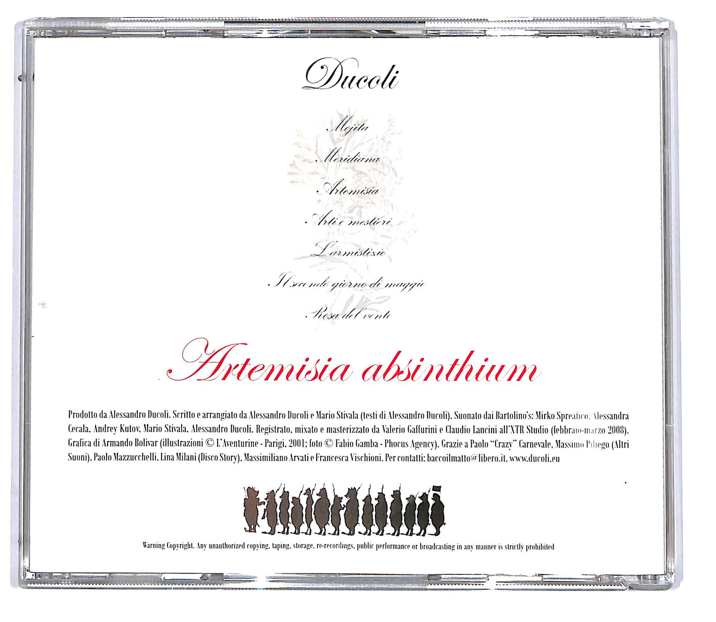 EBOND Ducoli - Artemisia absinthium CD CD114057