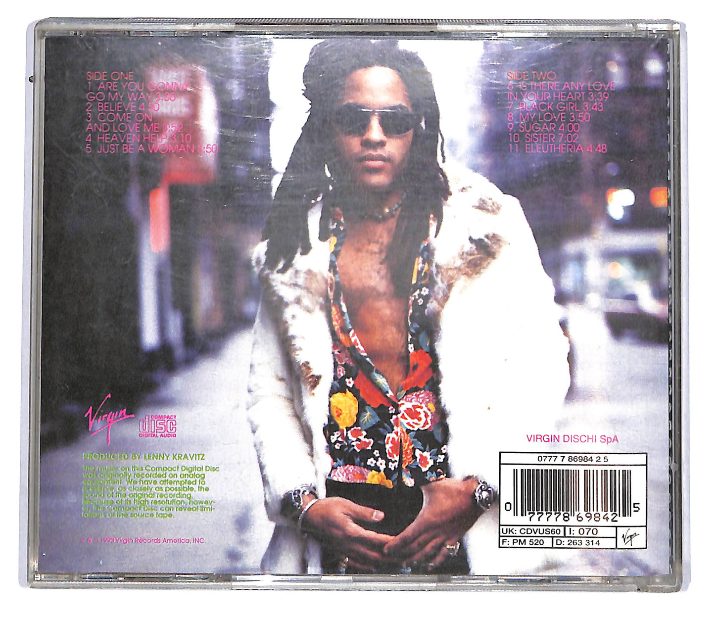 EBOND Lenny Kravitz - Are You Gonna Go My Way CD CD114059