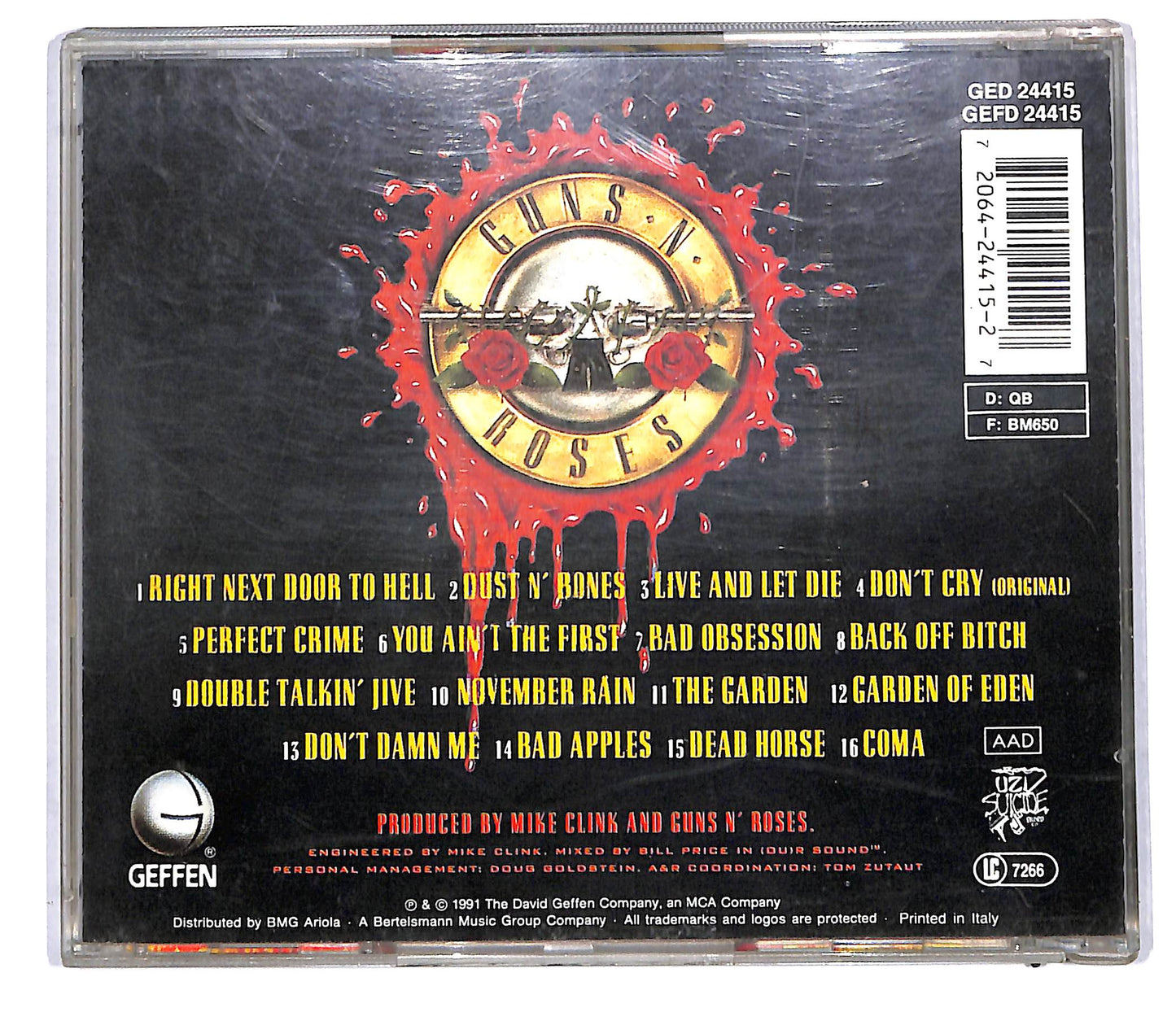 EBOND Guns N' Roses - Use Your Illusion I CD CD114141