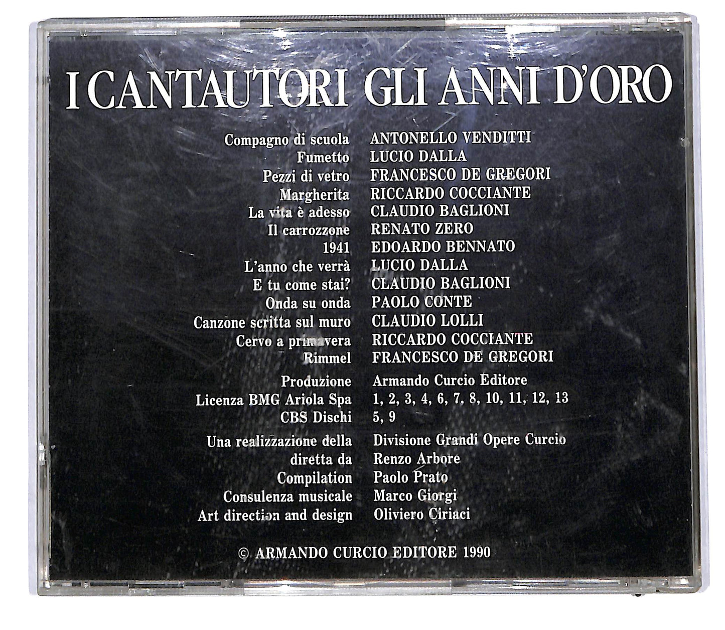 EBOND Various - I Cantautori - Gli Anni D'Oro CD CD114165
