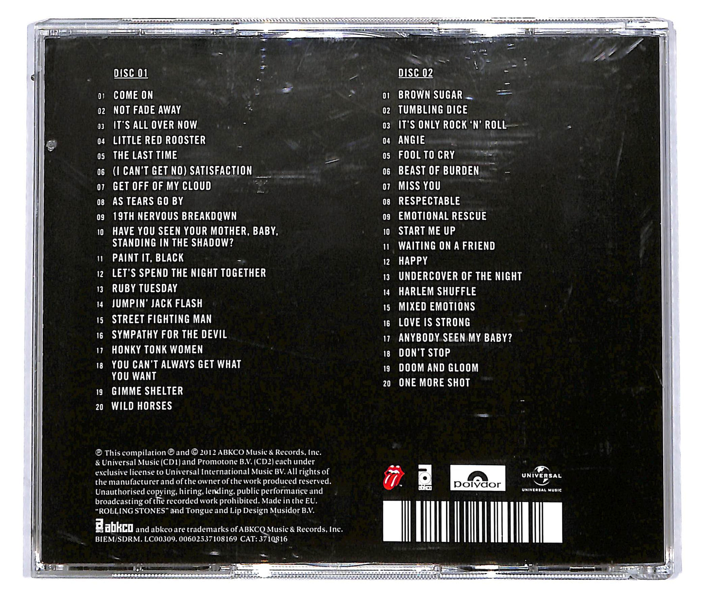 EBOND The Rolling Stones - Grrr! CD CD114203
