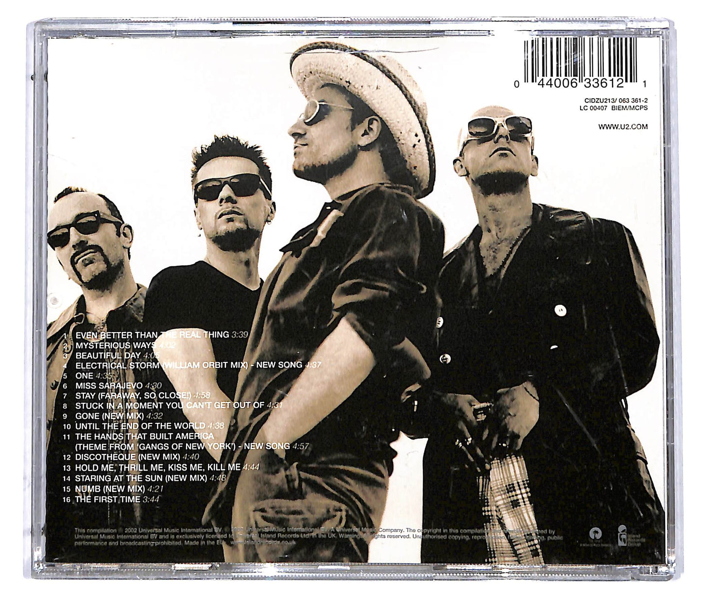 EBOND U2 - The Best Of 1990-2000 CD CD114212