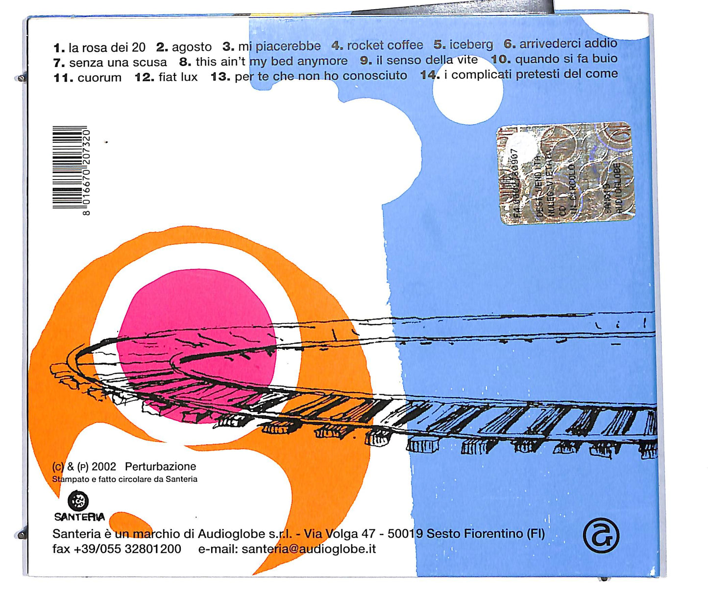 EBOND Perturbazione - In Circolo DIGIPACK CD CD114236