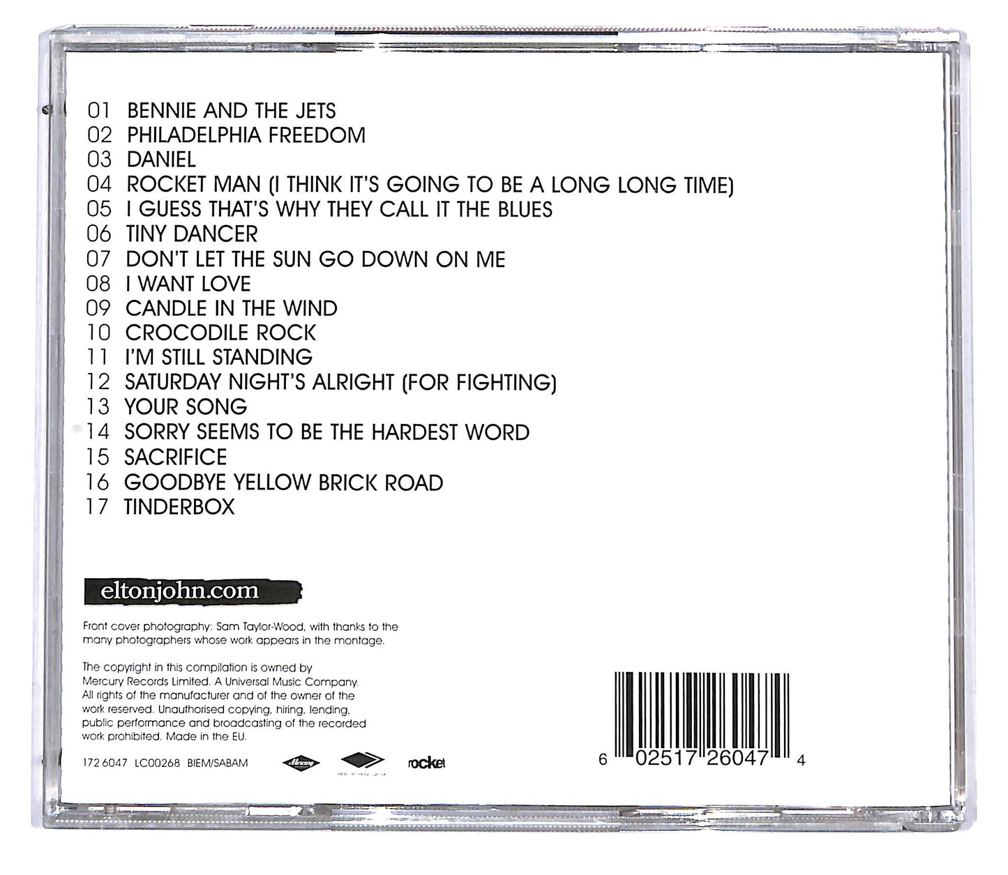 EBOND Elton John - Rocket Man - The Definitive Hits CD CD114263