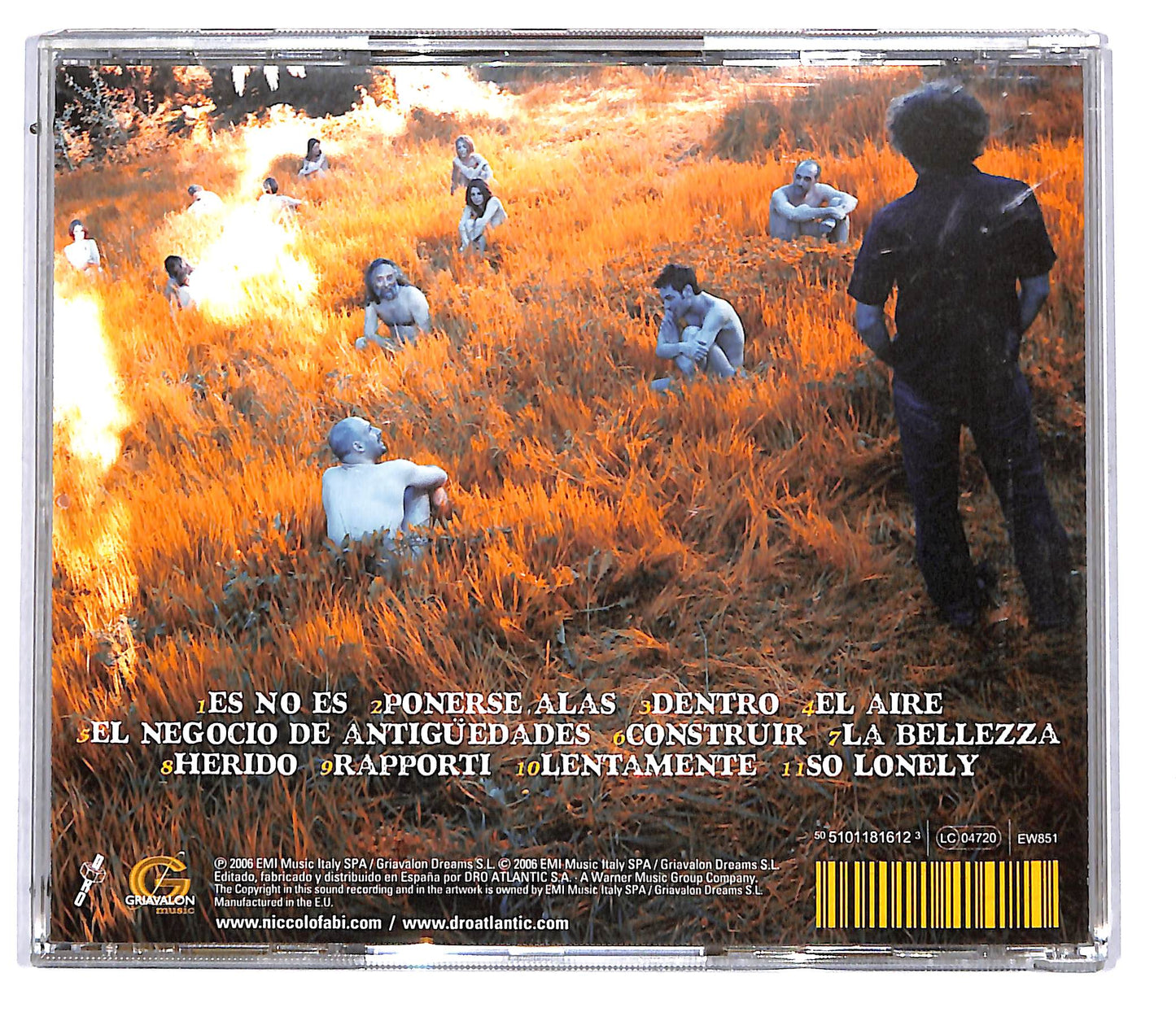 EBOND Niccolo Fabi - Dentro CD CD114345