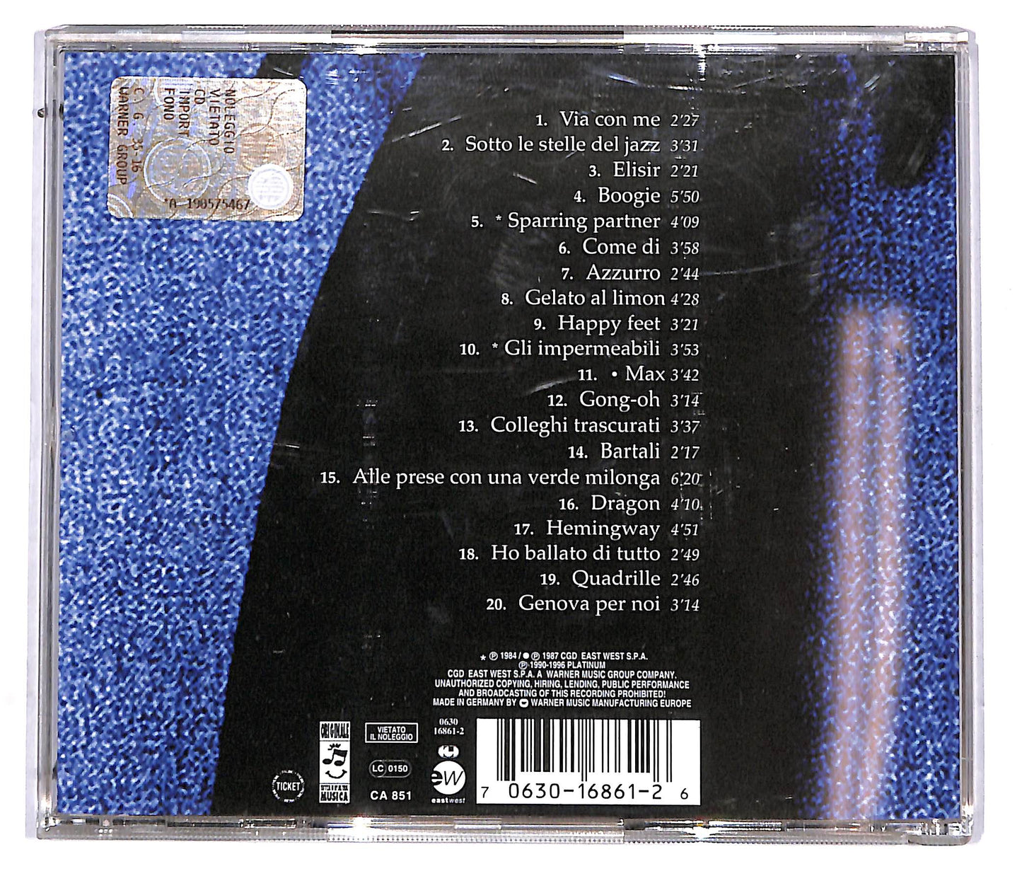 EBOND Paolo Conte - The Best Of CD CD114427