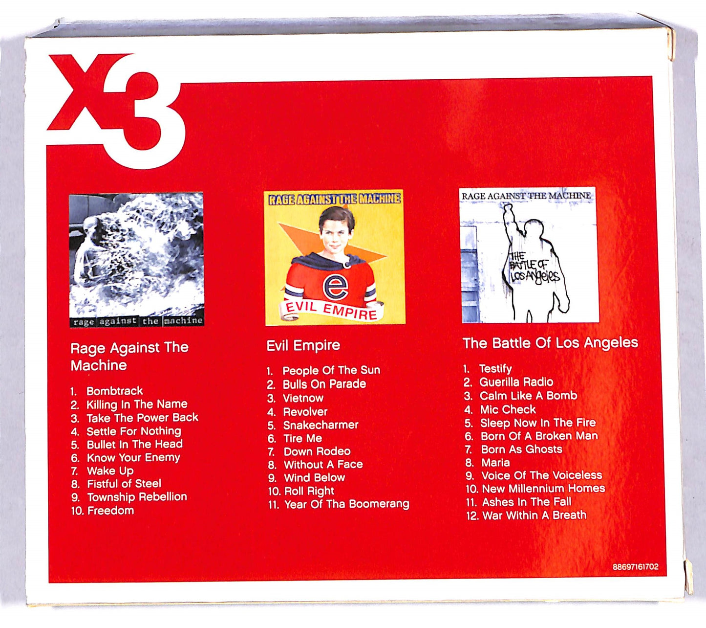 EBOND Rage Against The Machine - CD CD114438