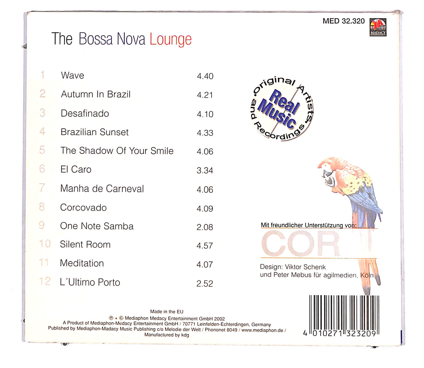 EBOND Various - The Bossa Nova Lounge DIGIPACK CD CD114444