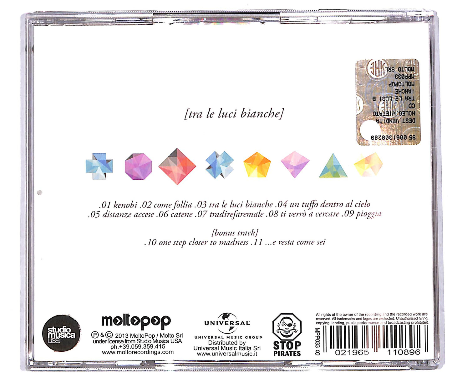 EBOND Karbonio14 - Tra Le Luci Bianche CD CD114445