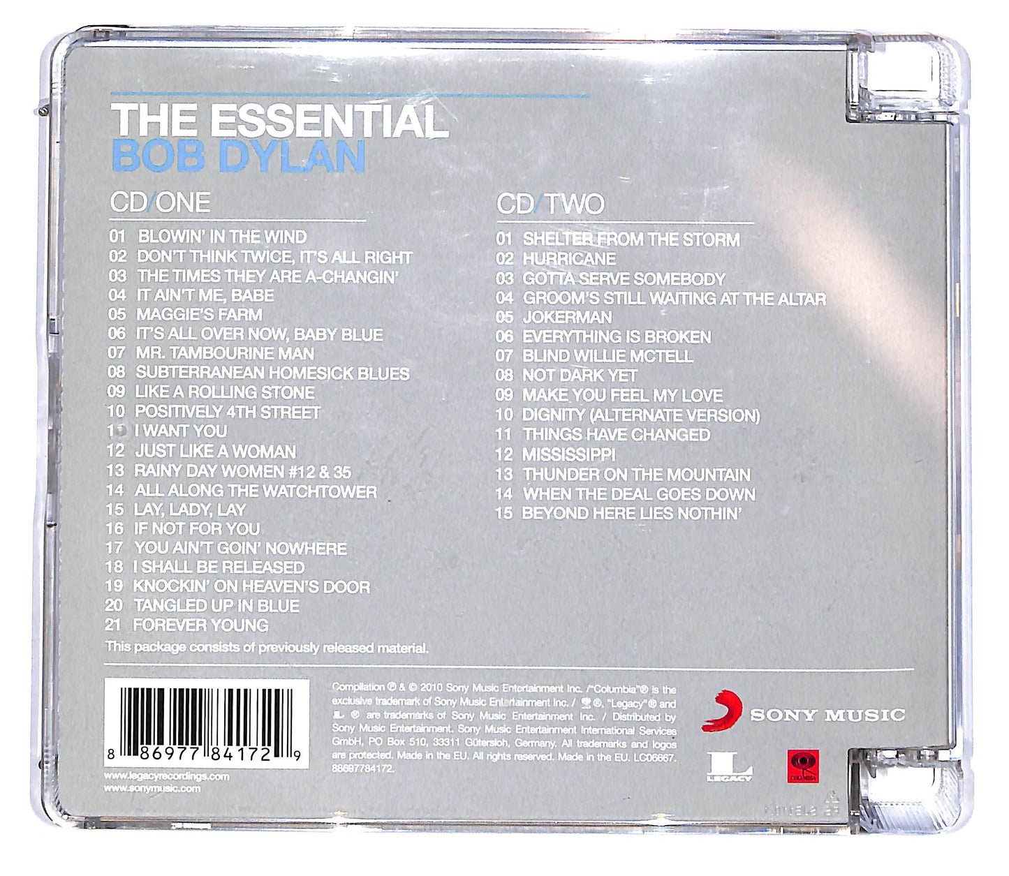 EBOND Bob Dylan - The Essential Bob Dylan SJB CD CD114455