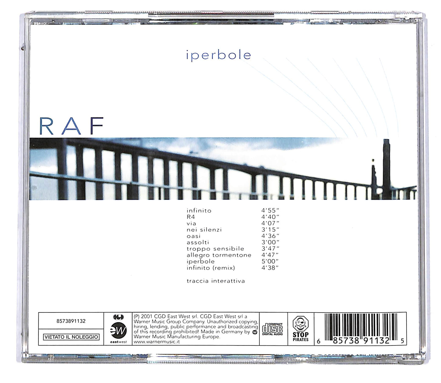 EBOND RAF - Iperbole CD CD114540