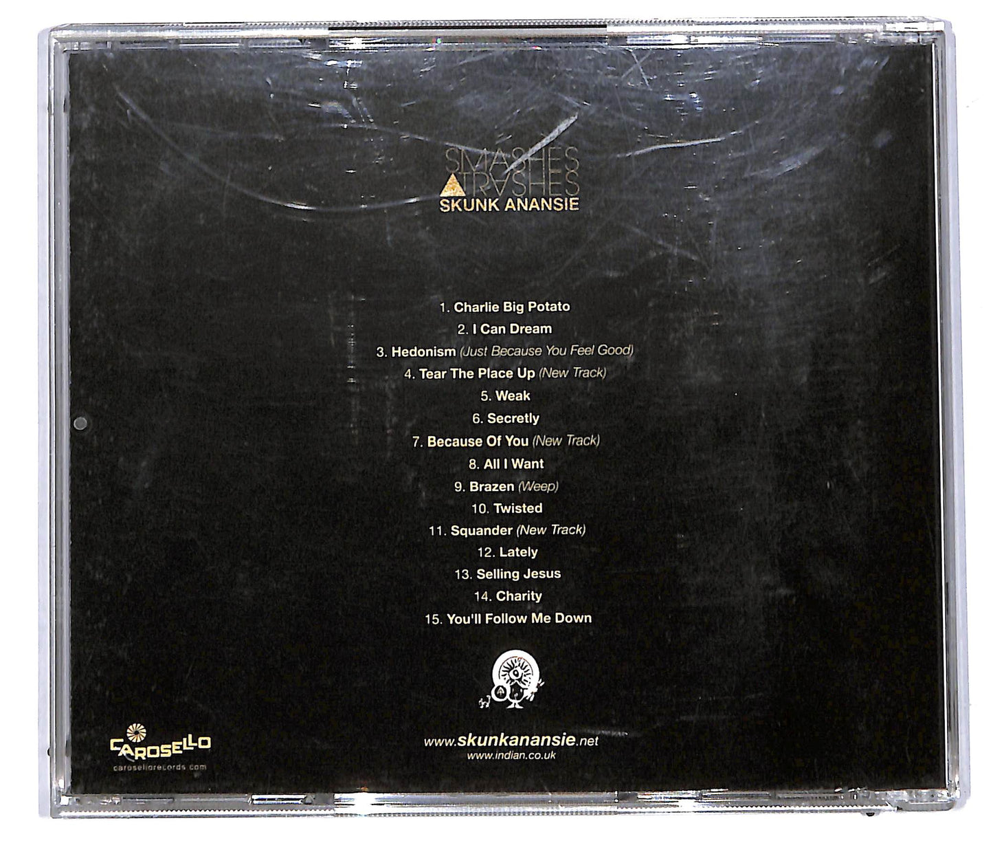 EBOND Skunk Anansie - Smashes & Trashes CD CD114542