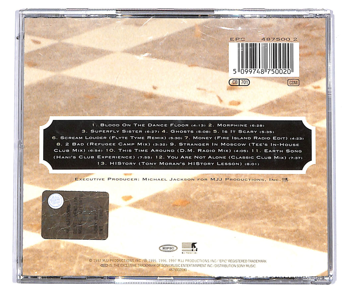 EBOND Michael Jackson - Blood On The Dance Floor CD CD114543