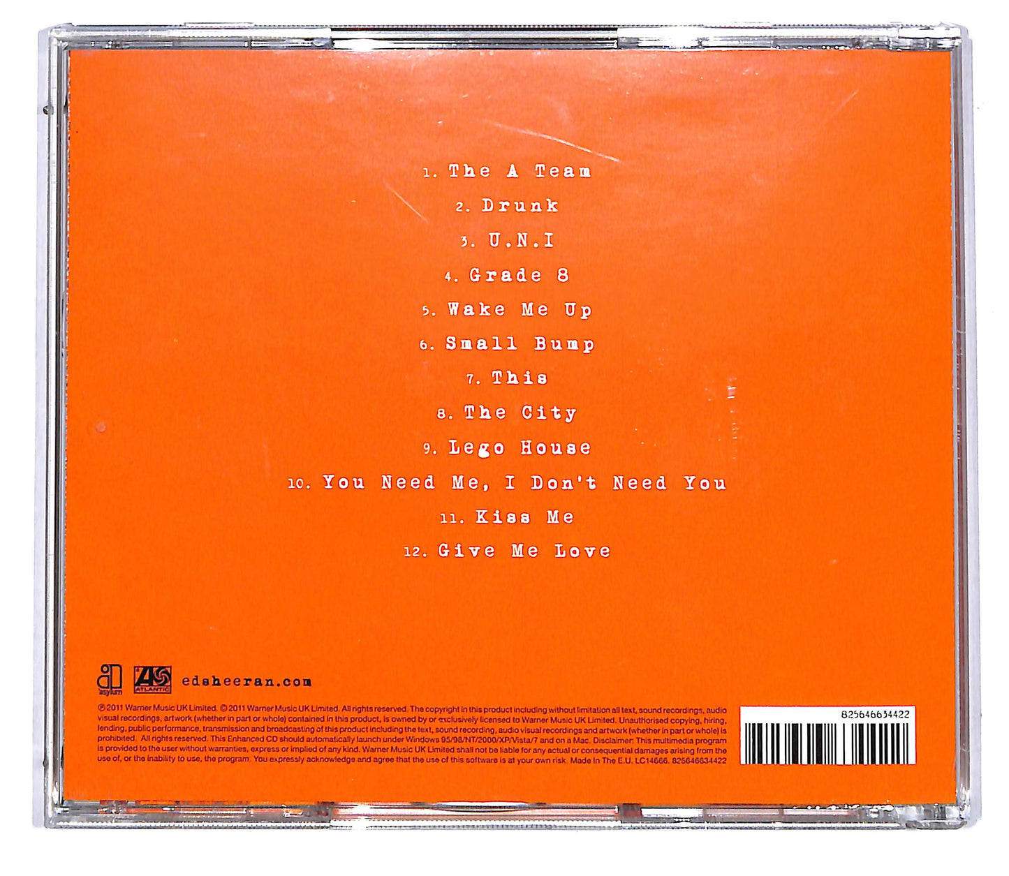 EBOND Ed Sheeran - + CD CD114550