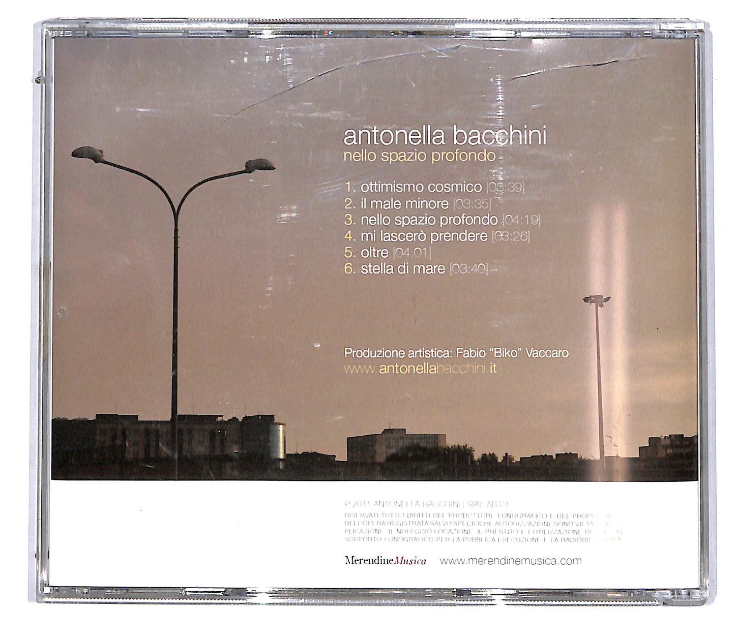 EBOND Antonella Bacchini - nello spazio profondo CD CD114615